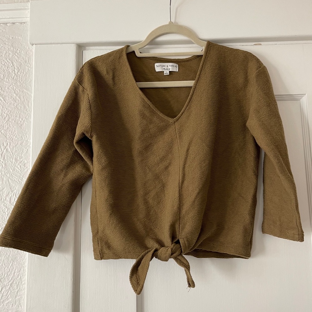 Madewell Texture & Thread 3/4 shirt - Small